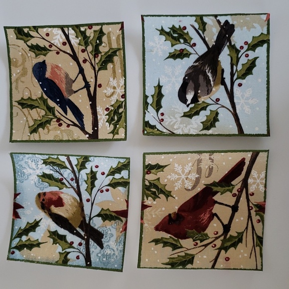 4 Bird Iron On Appliques - Picture 2 of 10